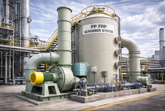 PP FRP Scrubber System